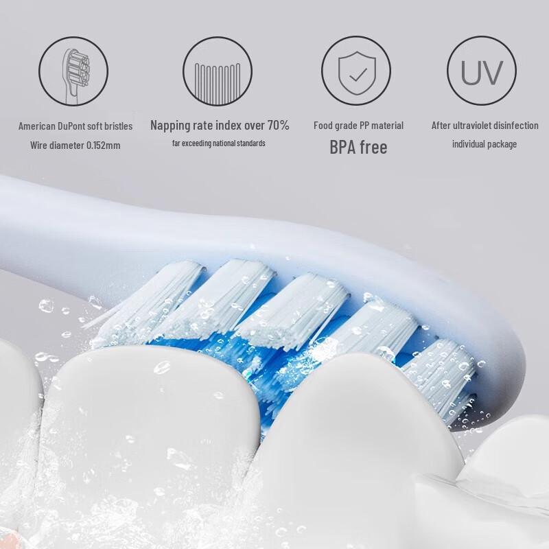 Avec Moi Electric Toothbrush Mini Replacement Brush Heads