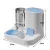 Cat Feeding Water Feeder Dog Bowl Cat Bowl Smooth Food and Water Supply Two-in-one Water Dispenser Cat Bowl Pet Supplies