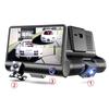 3 Lens Driving Recorder 4" Touch Screen 1080P Car DVR Dash Cam Video Recorder with G-sensor Motion Detection Parking Guard