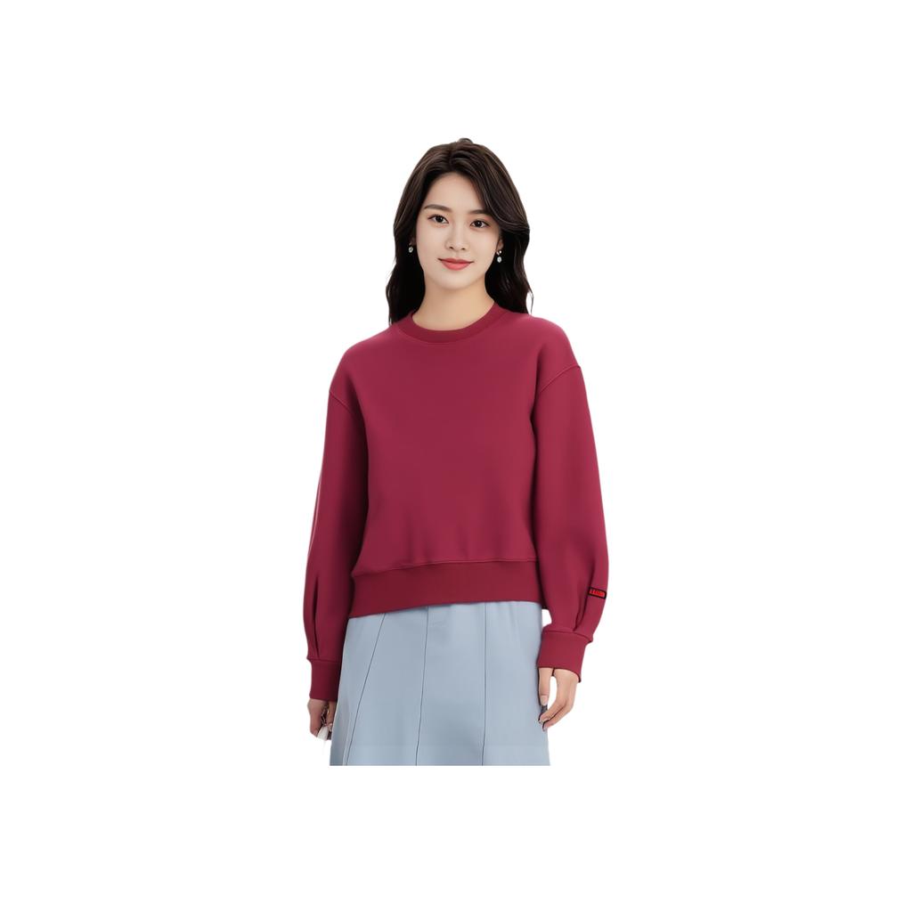 Onitsuka Tiger Ws Sweat Top Casual Round Neck Pullover Sweatshirt Women tops 2182B486-500