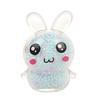 6Pcs Decompression Toy Easter Bunny Stress Relief Balls Fun Squeeze Bunny