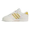 adidas Rivalry Low Blanco Nube Amarillo Fácil Zapatillas de Hombre Crema Pre-amado-Amarillo IE7197