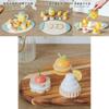Wooden Pretend Play Tea Set With Furniture For Early Childhood Development