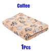 Pet Blanket Cute Dog Paw Print Blanket Pet Mat Warm Comfortable Blanket for Cat Dogs Soft Fluffy Pet Mat Flannel Dog Blanket