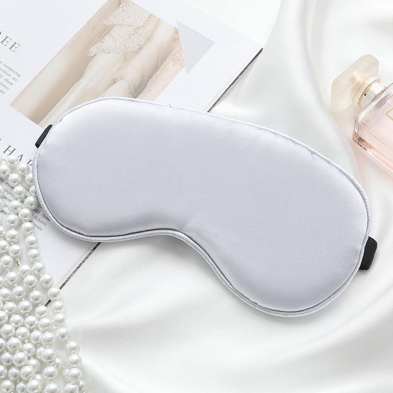 Unisex Soft Breathable Sleep Eye Mask with Adjustable Strap - Blocks Light for Comfort During Travel or Sleep