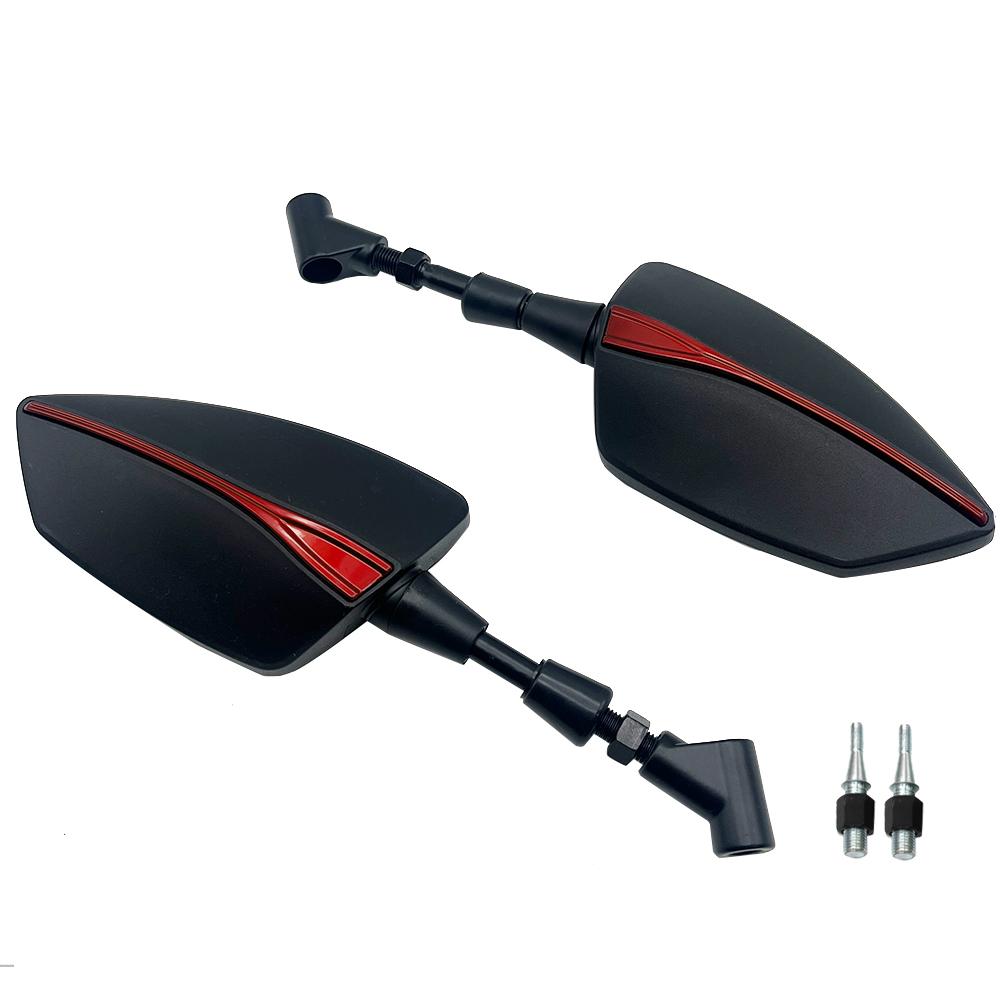 Espelhos Retrovisores Laterais Ajustáveis Universais Para SUZUKI Bandit GSF 400 600 650 650S 1200 1250 S 600S M8/M10