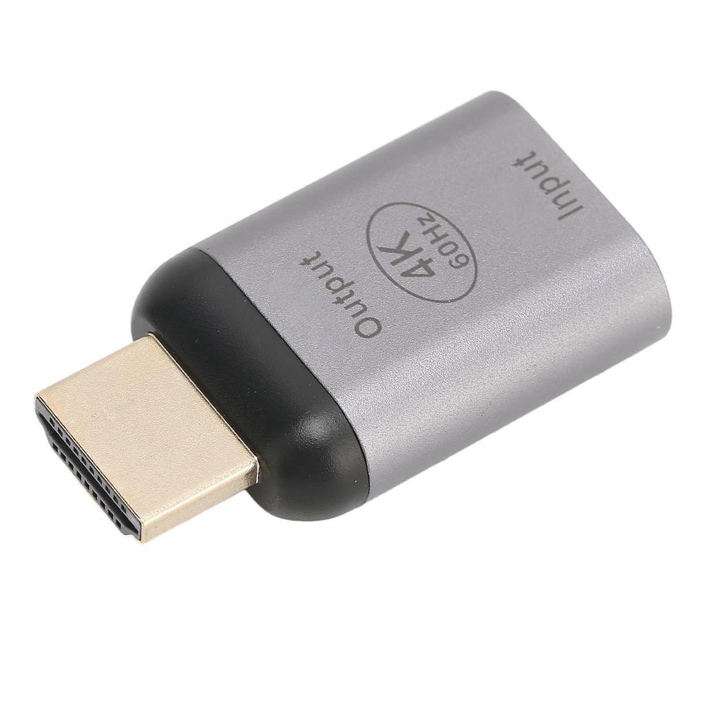 USB C Buchse auf Stecker Adapter 4K 60Hz High Speed Plug and Play Typ C auf HD Multimedia Interface für PC Telefon Tablet