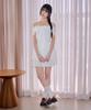 Zero Planet Genti Off-Shoulder Dress [White]