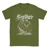 Men Seether T Shirts 100% Cotton Clothes Leisure Short Sleeve Round Collar Tee Shirt Printed T-Shirt