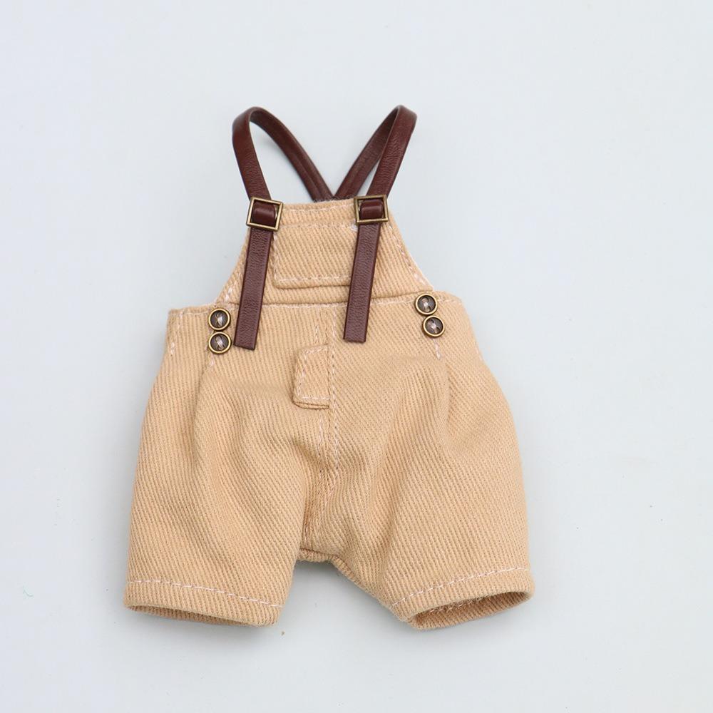 Suspender Trousers Doll Denim Pants Dress Up Doll Overalls Bjd Doll Clothes Doll Accessories