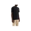 Maison Kitsune Round Neck Logo Print Short Sleeve T-Shirt Men T-shirts Black LM00124KJ0118-P199
