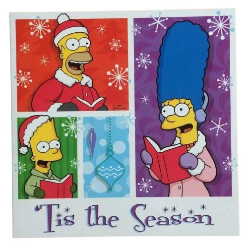 THE SIMPSONS Tis The Season Christmas Card (Pack of 8)