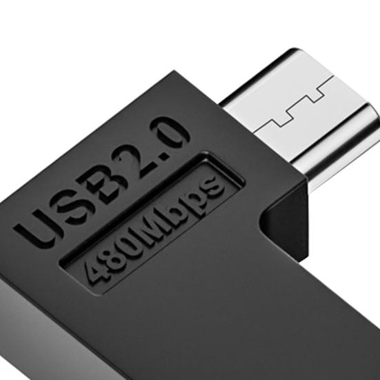 Convertitore telefonico Adattatore USB da micro femmina a maschio di tipo C V8 USB 2.0 Trasferimento dati veloce