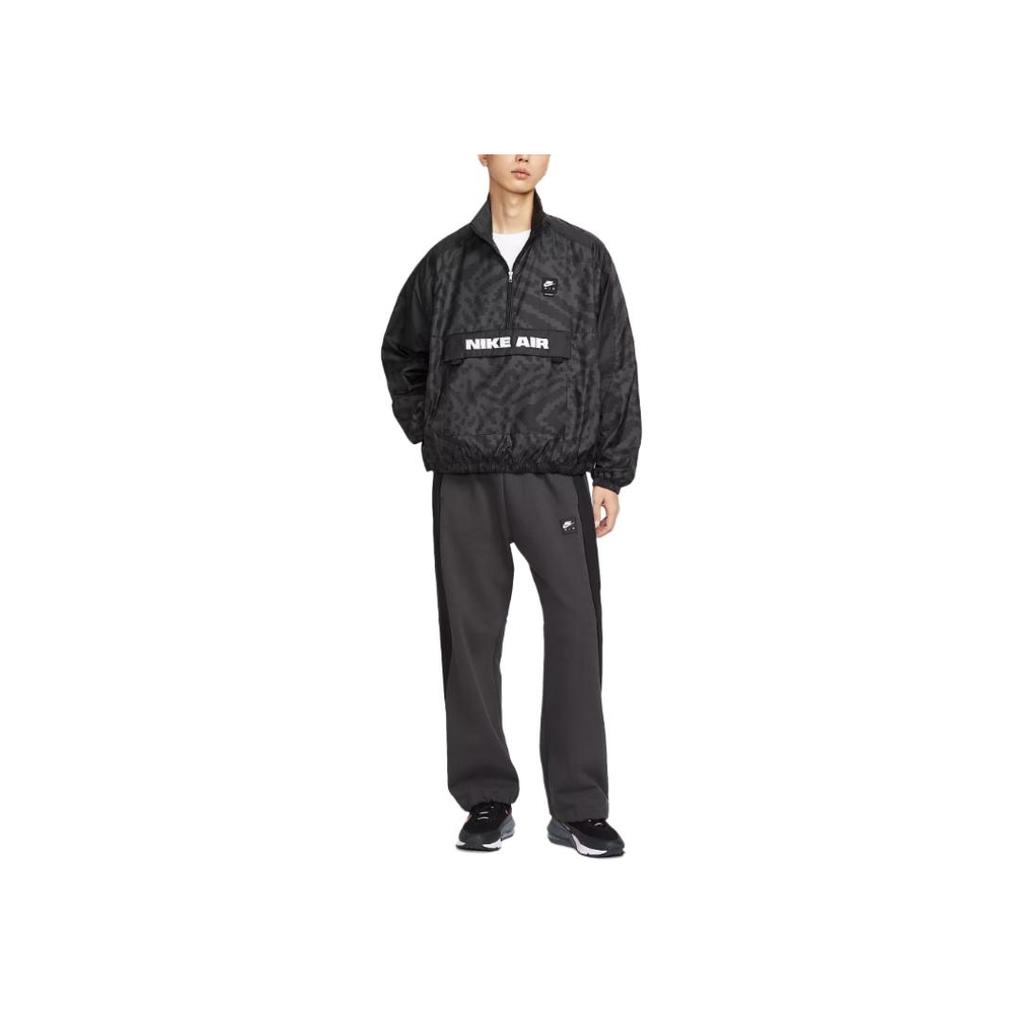 Nike Oversized Stand Collar Half Zip Long Sleeve Jacket Men Jackets HV0879-060