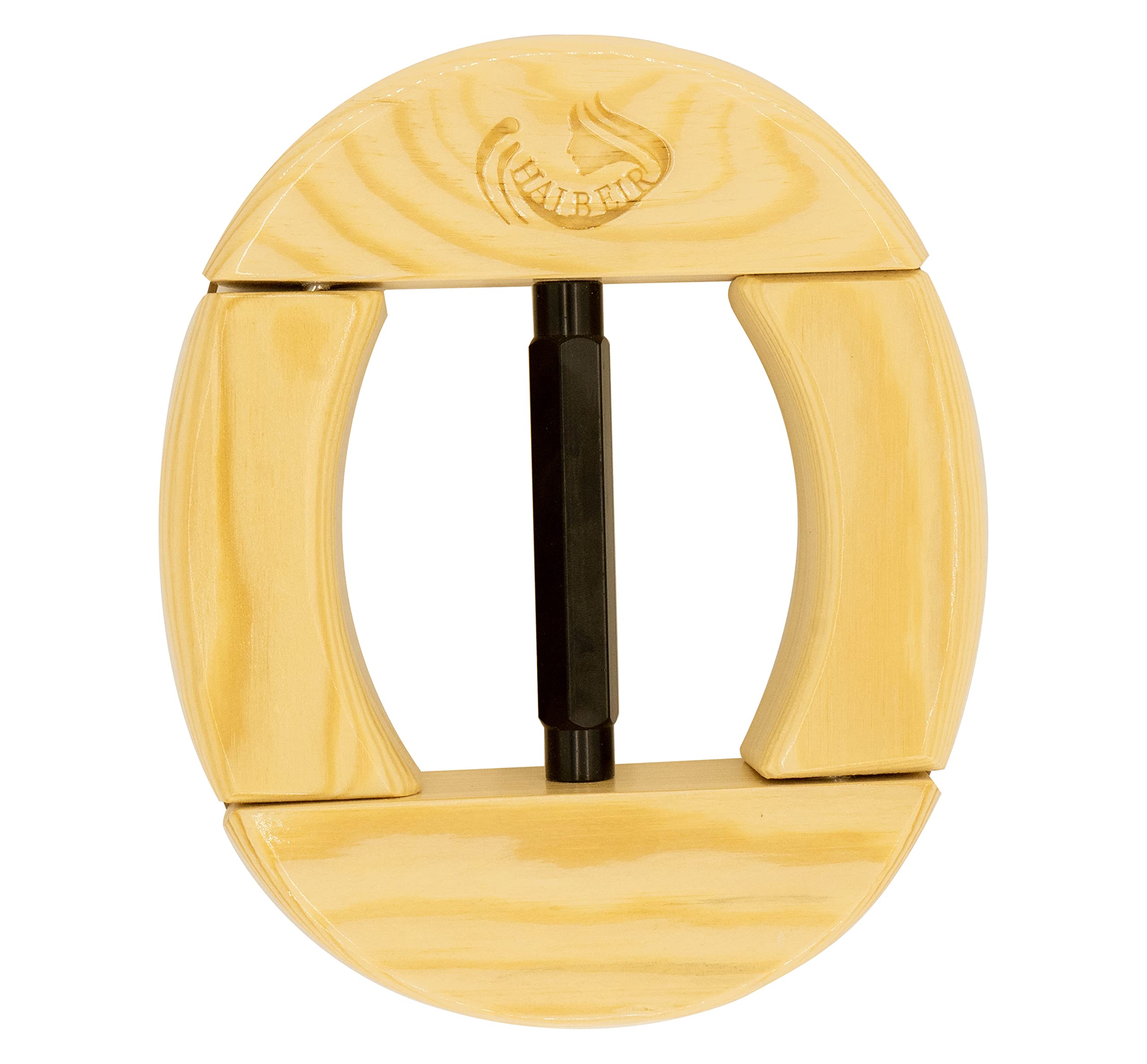 

[HAIBEIR] Деревянный растяжитель для шляп на 4 стороны, черный, один размер подходит взрослым, размеры от 7,0 до 9,6 , простой и легкий в использовании