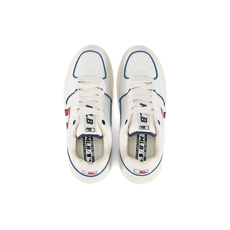MLB Chunky Liner Basic Cleveland Indians Slip Resistant Low top Skateboard Shoes Unisex Red 3ASXCLB3N-45RDS
