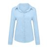 Leisure White Yellow Shirt Button Cardigan Top Lady Loose Office Lady Long Sleeve Shirt Women Blouses Spring Blusas Mujer 21403