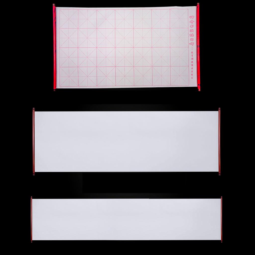 Pânză de scris cu apă reutilizabilă Hârtie de scris pentru caligrafie chinezească cu grilă Hârtie de scris cu apă pentru caligrafie reutilizabilă