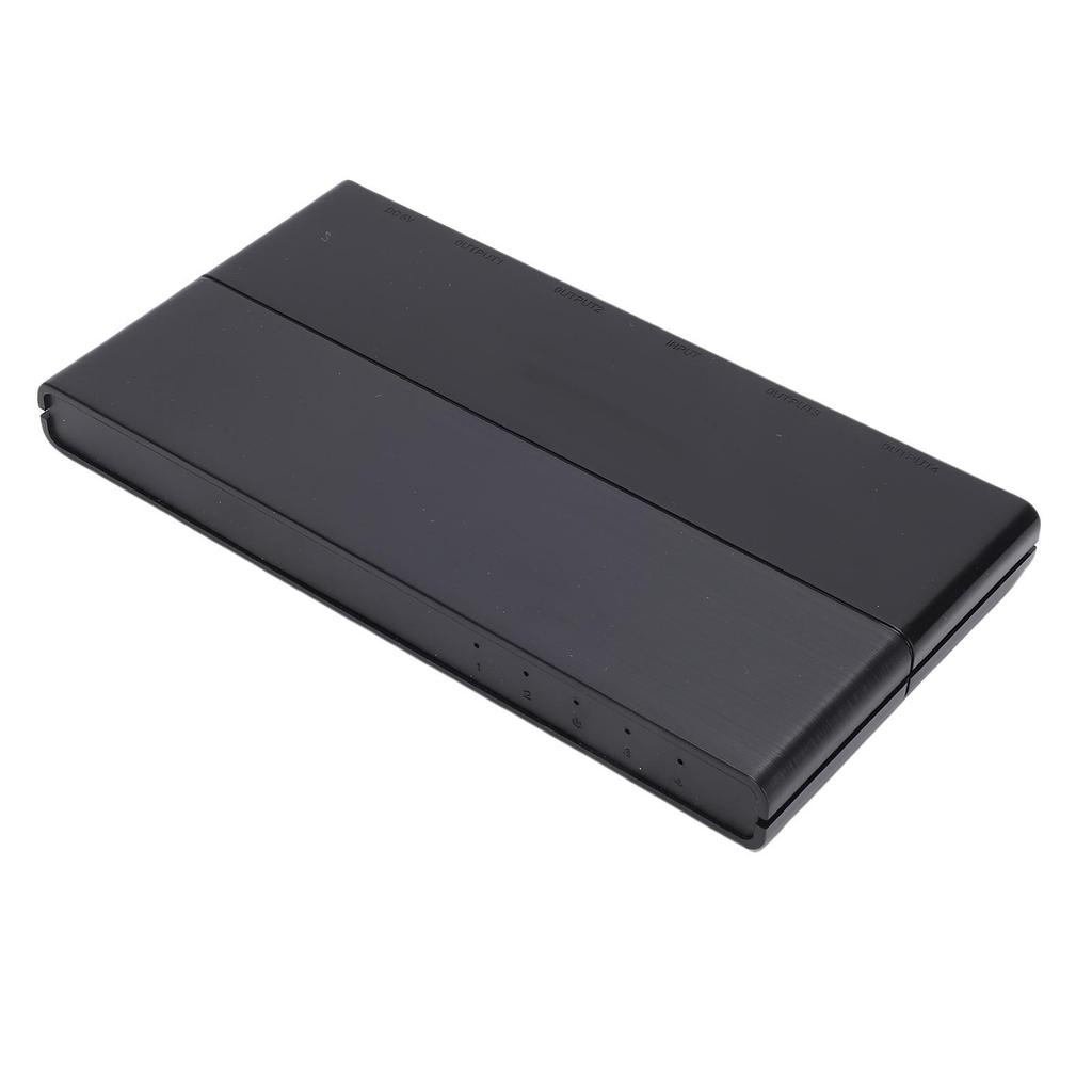 HD Multimedia Interface Splitter 1 in 4 Out 4K 60Hz HD Splitter Extender for Business Meetings Home Entertainment