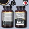Activated Charcoal Capsules - 200 High Strength Vegan Capsules- 2000mg Per Serving I Made In the UK by Prowise Healthcare