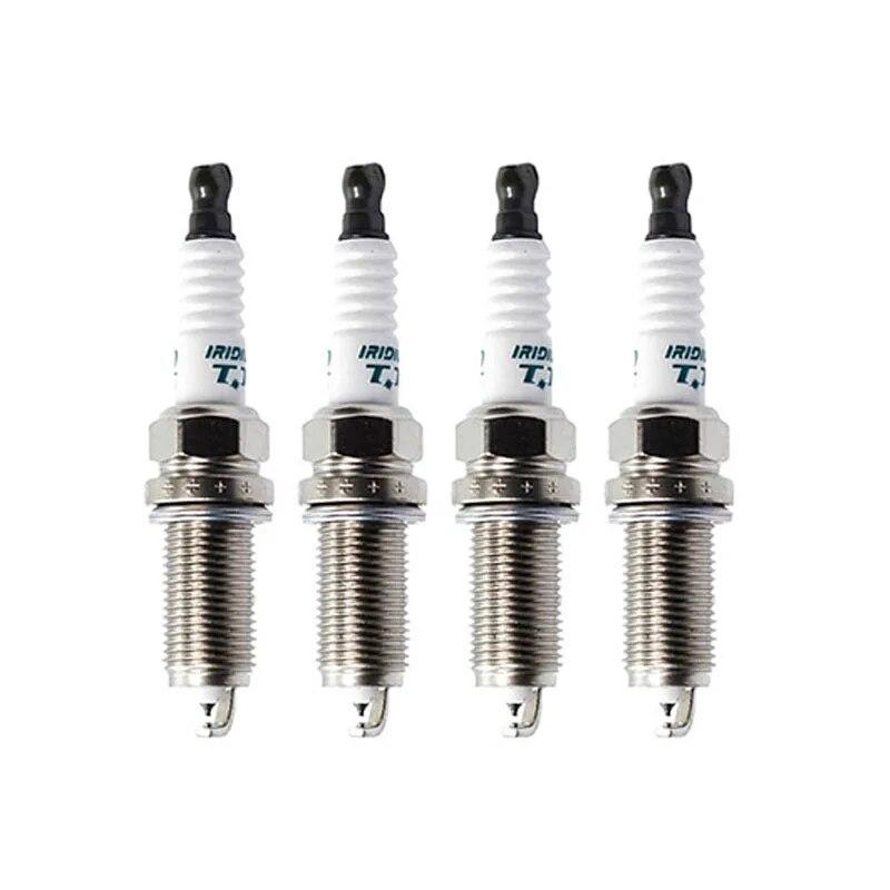 4/6PCS 4701 IK16TT 4702 IK20TT 4703 IKH16TT Dual Iridium Spark Plug For Hyundai Honda Toyota Suzuki Luxus BMW Mitsubishi Nissan