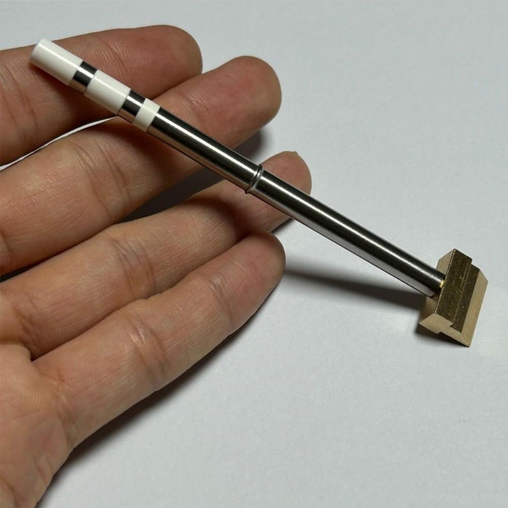 Brass Spade Soldering Iron Tip Smooth Tinning Shovel Shape T12 Spade Tip Fast Heat Conduction Detachable Soldering Tip