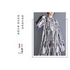 New Large Size Loose Thin Fashion Long-sleeved Printed Dresses