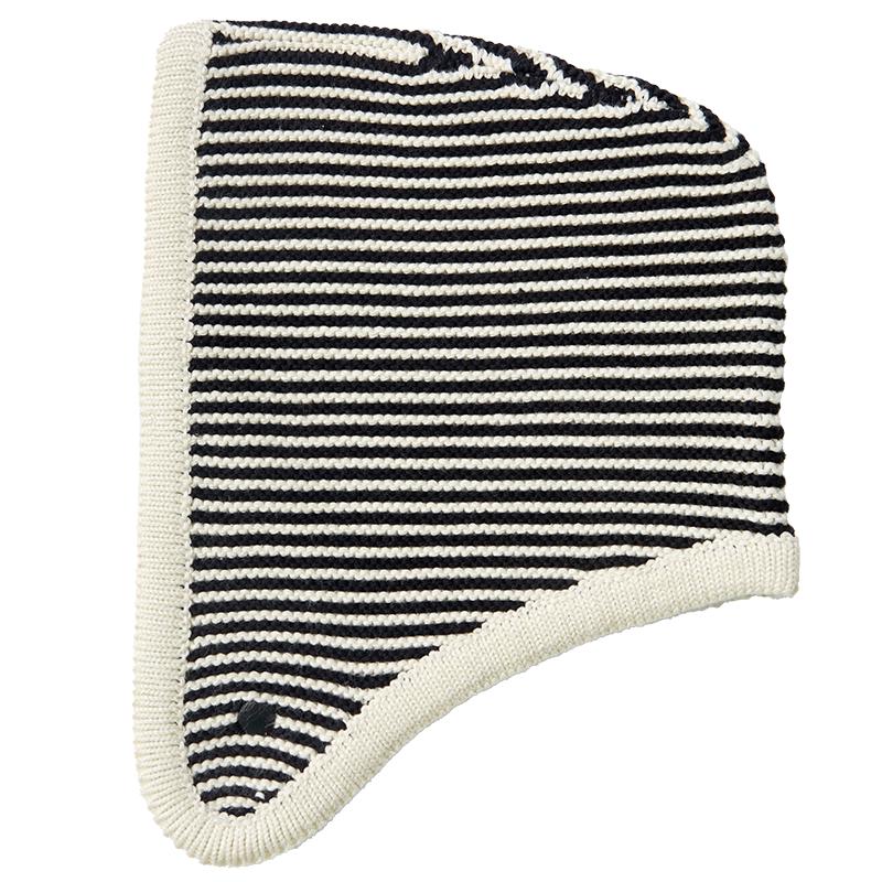 ENHENN Baby Striped Earflap Knitted Hat One Size