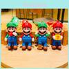 Niedlicher Cartoon Super Mario Schlüsselanhänger Kreativer PVC Autoanhänger Großhandel Geschenk