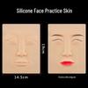 Silicone Practice Face for Permanent Makeup Beginners