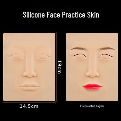 Silicone Practice Face for Permanent Makeup Beginners