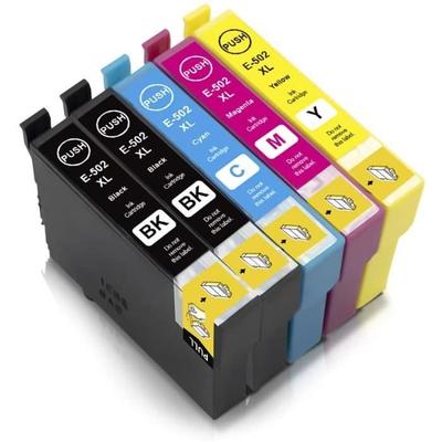 Ink Cartridges - Epson - 502XL - Compatible - Pack of 5 - Multi-colors
