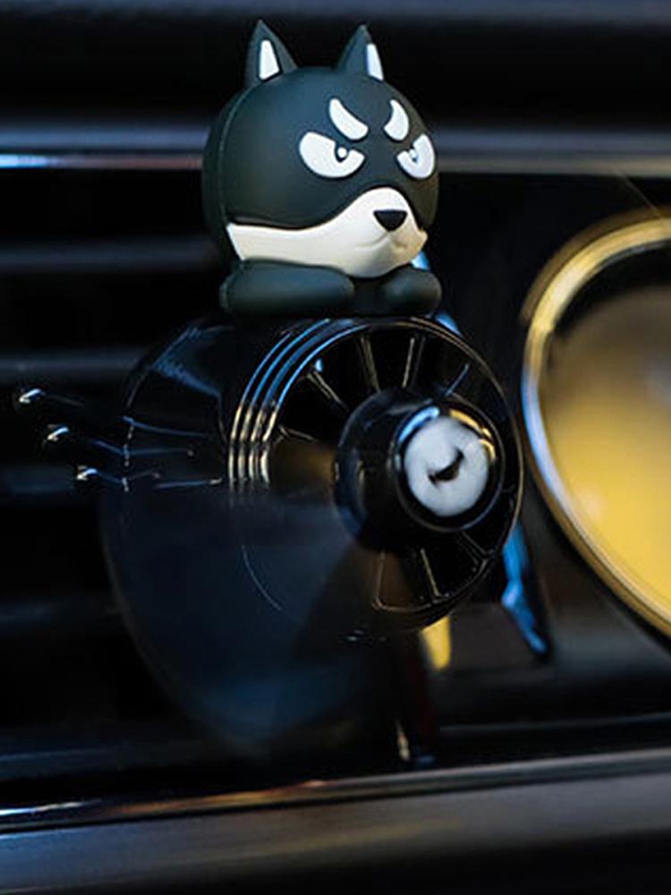 Pilot Rotating Propeller Little Duck Car Aromatherapy Cute Car Air Freshener Air Vent Clip Cartoon Cat Pilot Aroma Diffuser