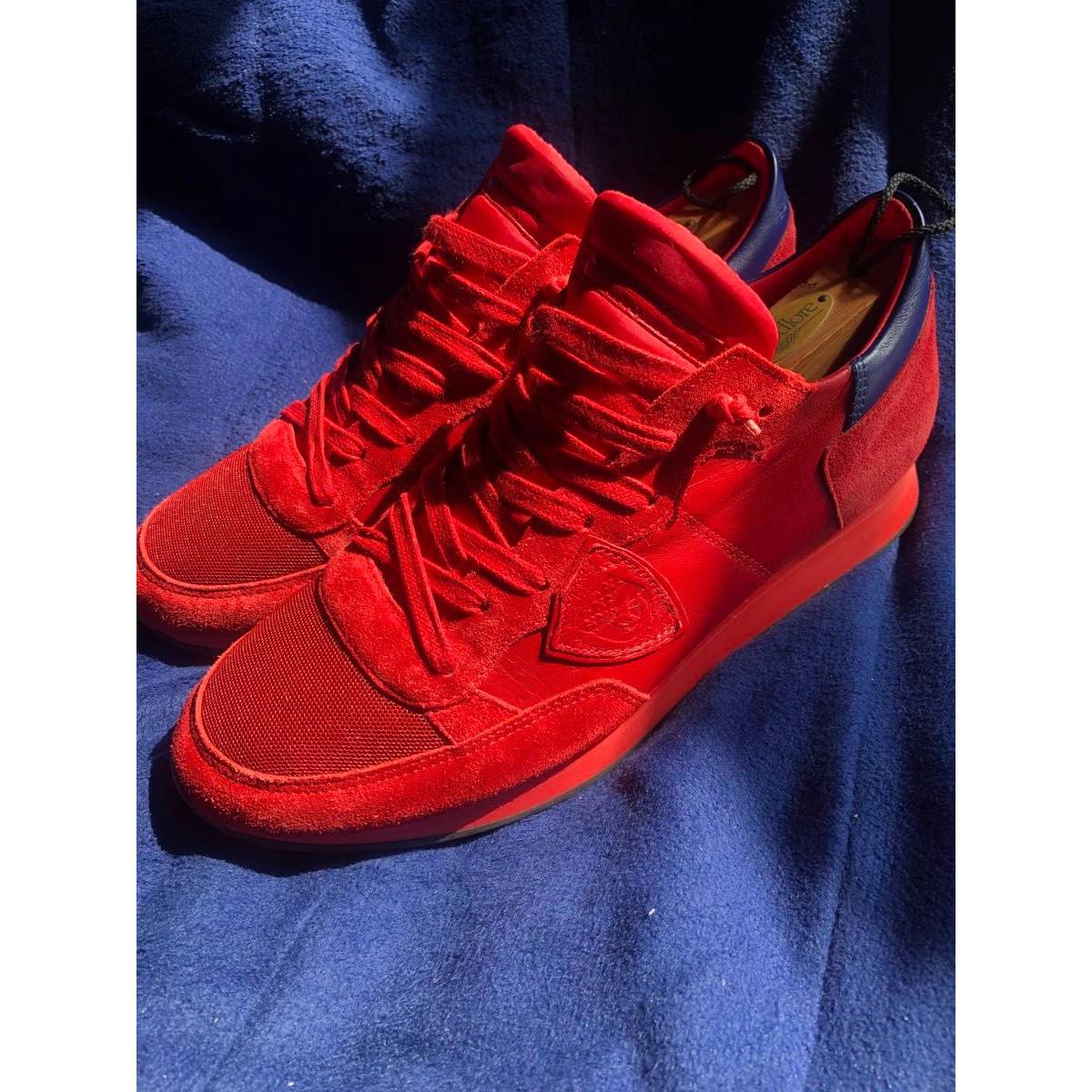 Used Good condition PHILIPPE MODEL Size 42 Red
