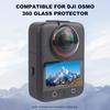 Für DJI Osmo 360 Action Kamera Objektivabdeckung Leichte Kamera Schutzfolie für Objektiv Kratzfeste Objektivkappe Objektivschutzhülle