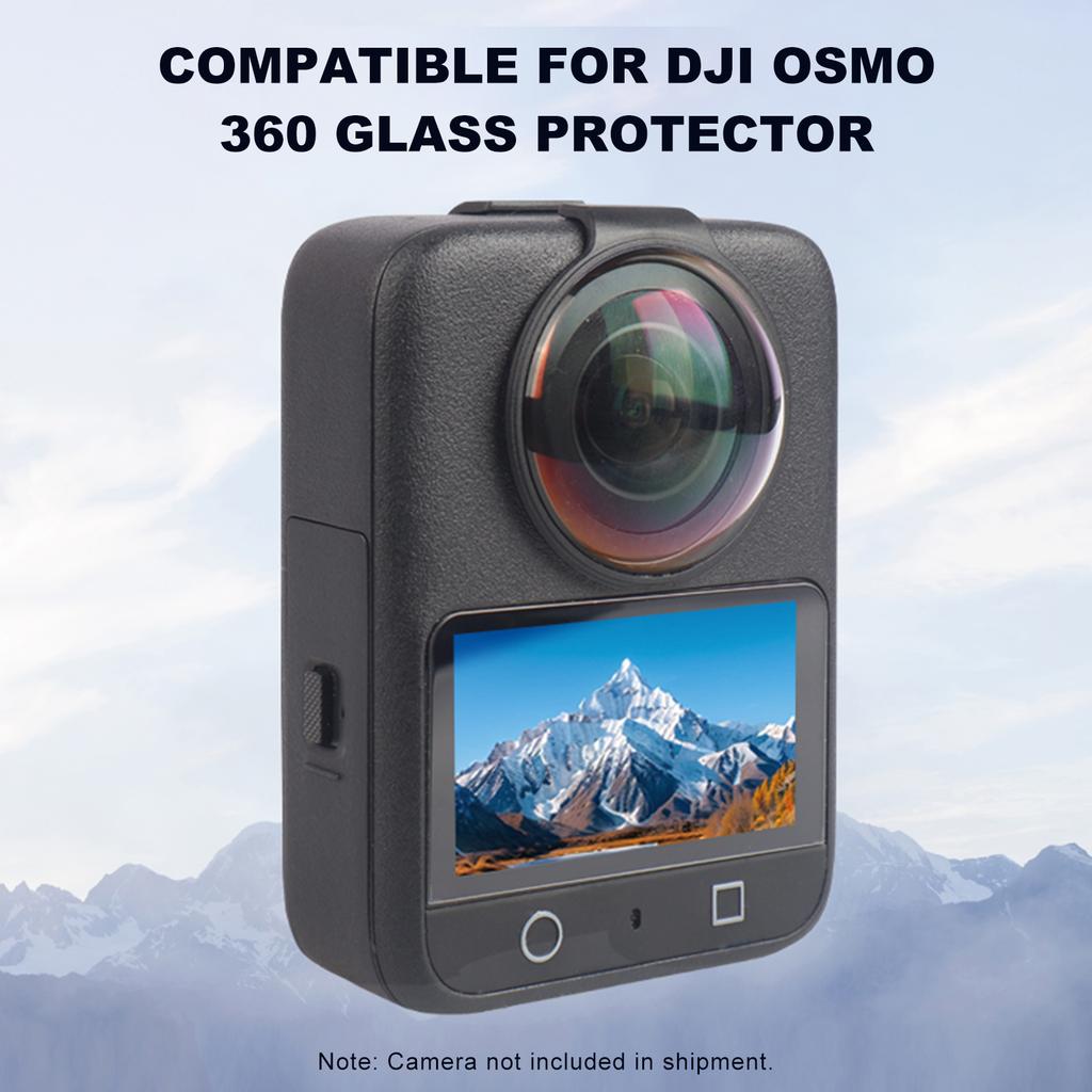 Für DJI Osmo 360 Action Kamera Objektivabdeckung Leichte Kamera Schutzfolie für Objektiv Kratzfeste Objektivkappe Objektivschutzhülle