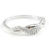 Silver Ring 'Goddess' White Silver (rhodium) - 5 Mm