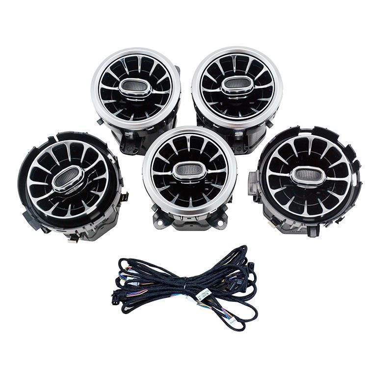 Mercedes-Benz Clasa A/CLA Upgrade Lumina Ambientală Guri de Aerisire Tip Turbină (W177/W118)