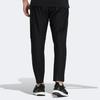 Adidas Knitted Sweatpants Men's Black Moderate Cuffed Pants HE5149