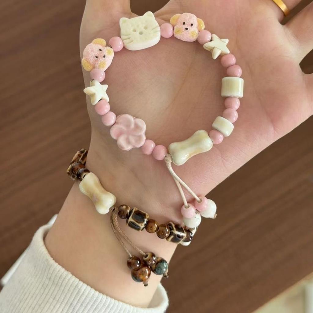 Ceramic Bracelet, Vintage Ethnic Style Bracelet, Jewelry For Women