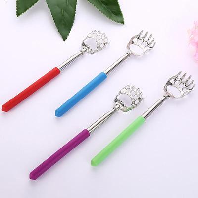 1 Piece Extendable Back Scratcher Portable Telescoping Metal Stainless Steel Back Scratchers Hand Massager