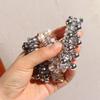 Elastic Telephone Line Hair Rope Beads Pearl Hair Ring Transparent Ponytail Holder  Female/Children