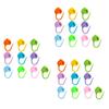 Crochet Locking Markers Knitting Markers Stitching Locking Markers Knitting Needle Clip for Handwork Knitting Stiching