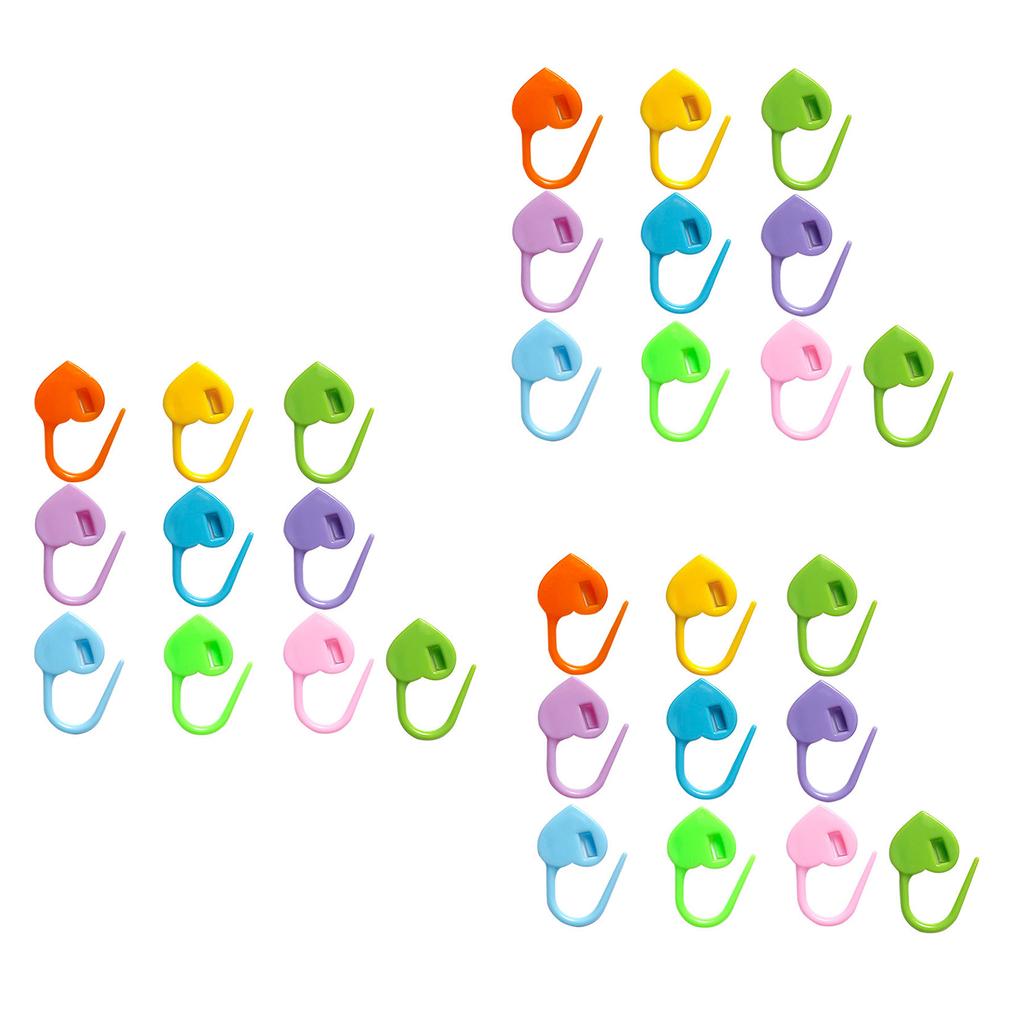 Crochet Locking Markers Knitting Markers Stitching Locking Markers Knitting Needle Clip for Handwork Knitting Stiching