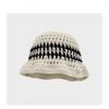 Y2K Korean-Japanese Hand Bucket Crochet Bucket Hats For Women Spring Autumn Winter Sun Cap Female Bow Designer Bob Basin Gorro