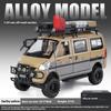 1/24 Alloy Die-cast Mitsubishi VAN Off-road Vehicle Model, Simulated Sound and Light, Children's Toy Car, Removable Accessories, Boys' Gift