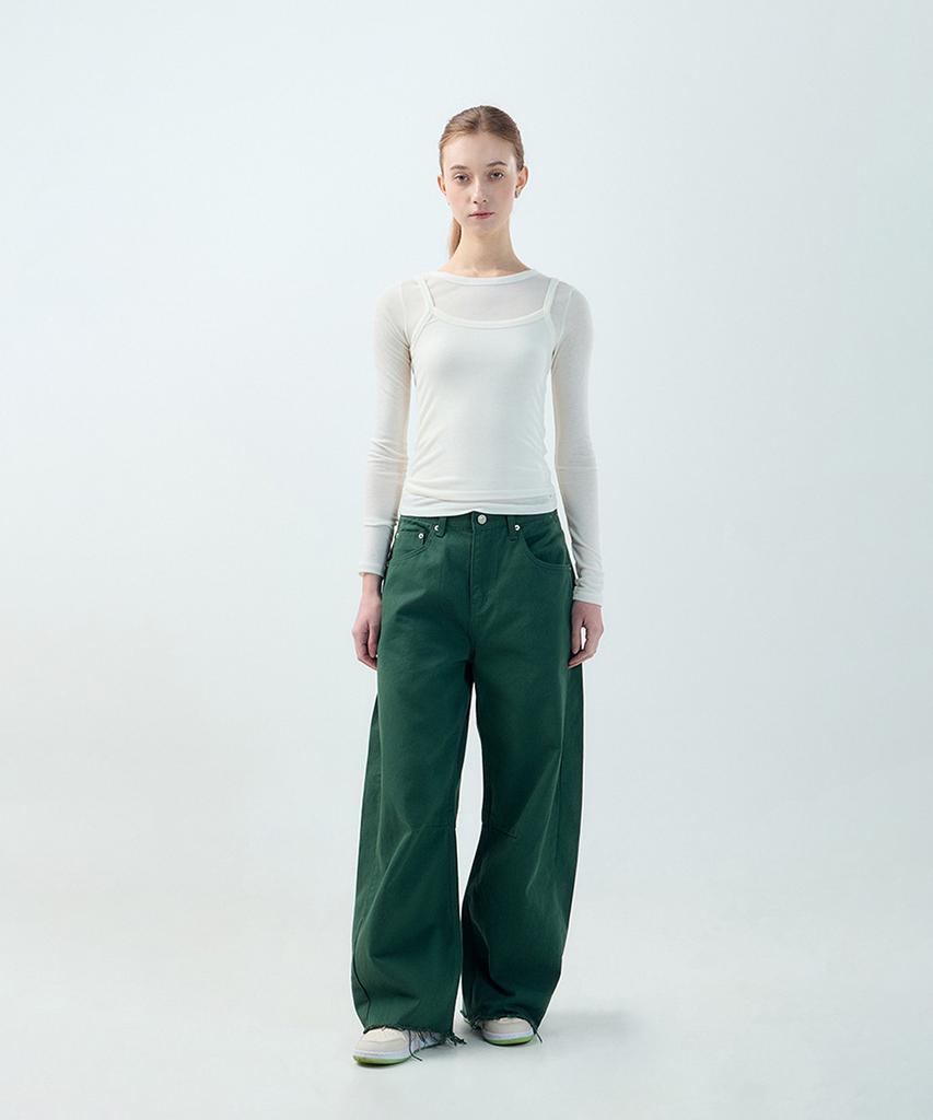 Potipo Natural Cut Cotton Pants