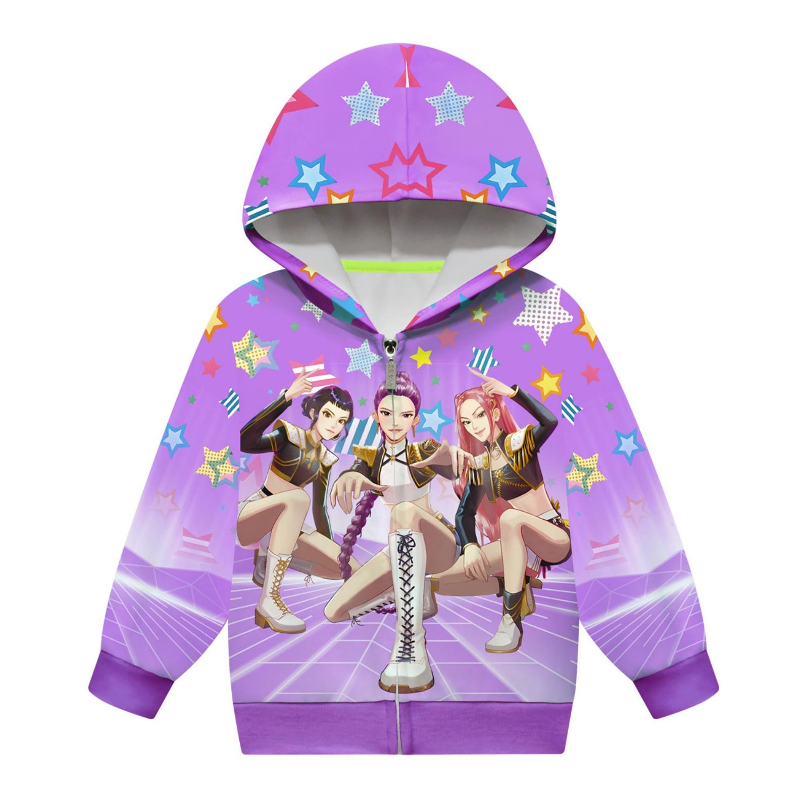 

Kids Loose Long Sleeve Sweatshirts Blouse Causal Fashion Solid Color Pullover Hooded Sweatshirts Top With Pocket 130