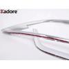 Front Grille Grill Cover Trim For Ford Focus hatchback 2009 2010 2011 Chrome Car Head Racing Around Frame Trims Accessories