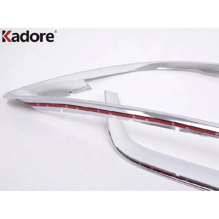 Front Grille Grill Cover Trim For Ford Focus hatchback 2009 2010 2011 Chrome Car Head Racing Around Frame Trims Accessories
